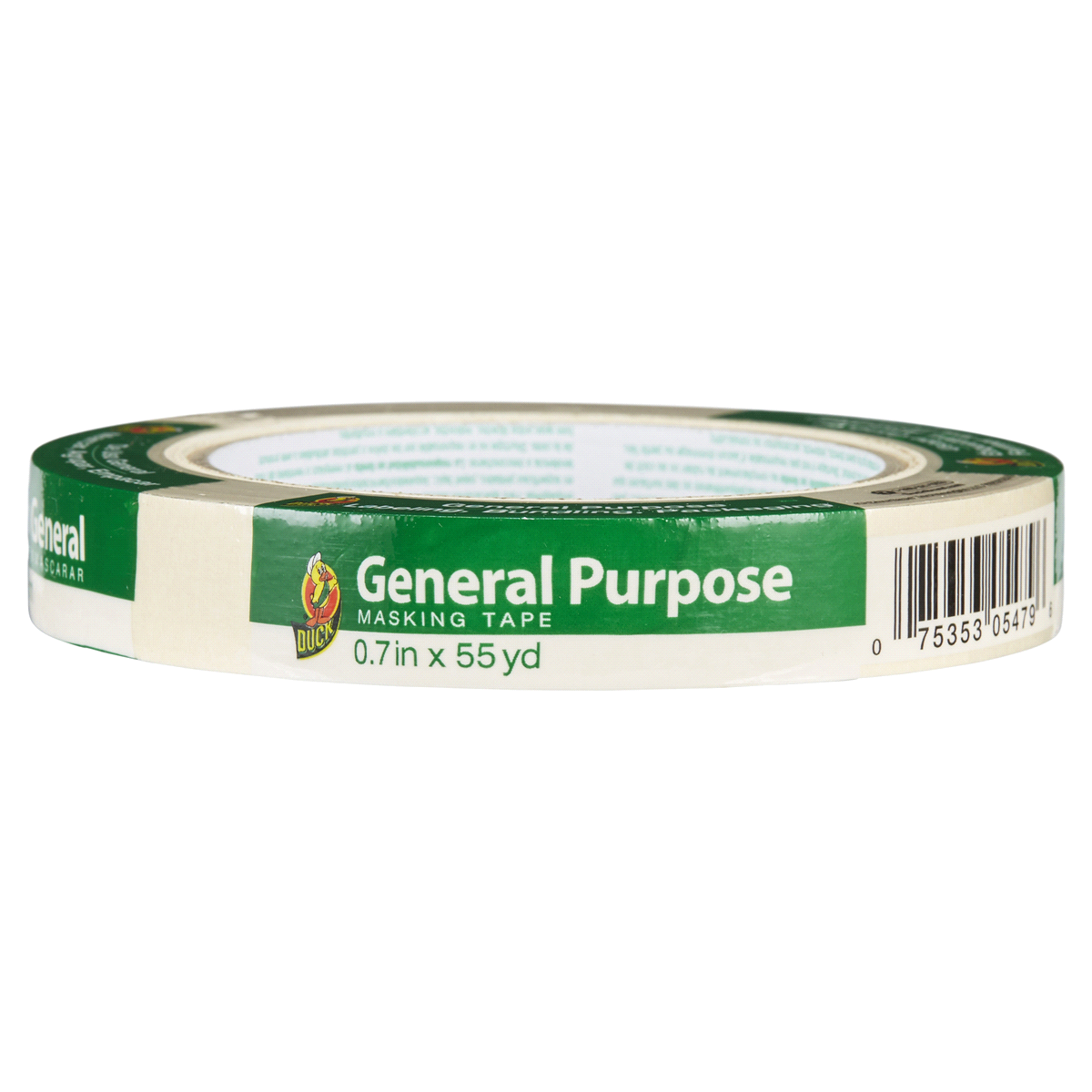 slide 1 of 29, Duck General Purpose Masking Tape.7" x 55 yards, 55 yd