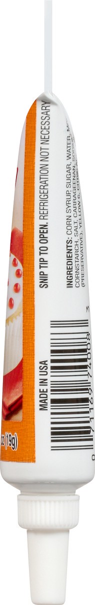 slide 6 of 11, Betty Crocker Orange Writing Gel 0.67 oz, 0.67 oz