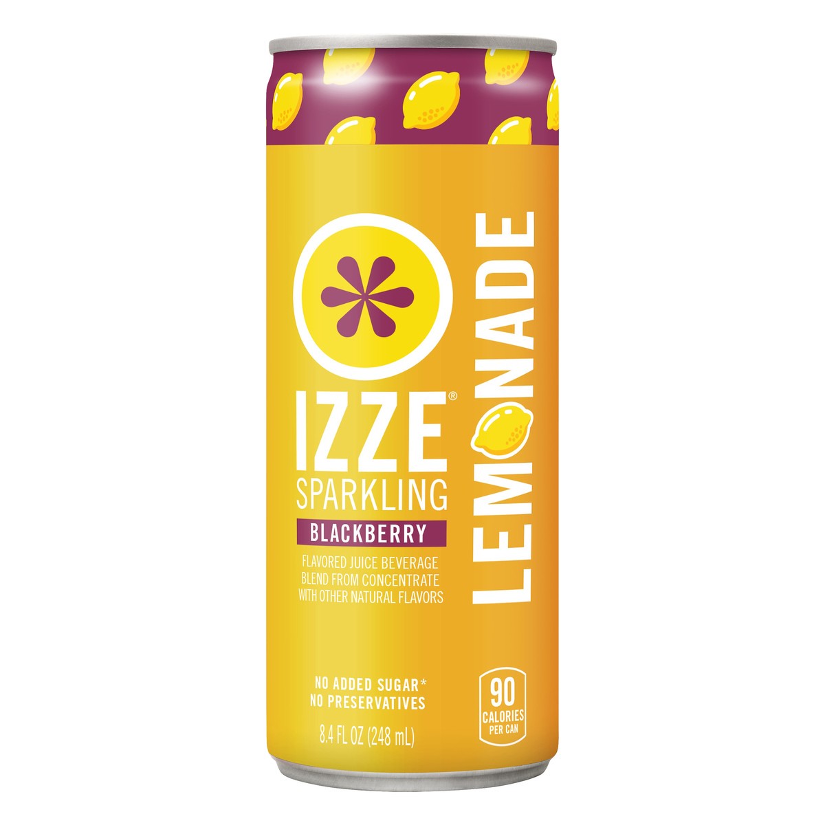 slide 11 of 11, Izze Blackberry Sparkling Lemonade 8.4 oz, 8.4 oz