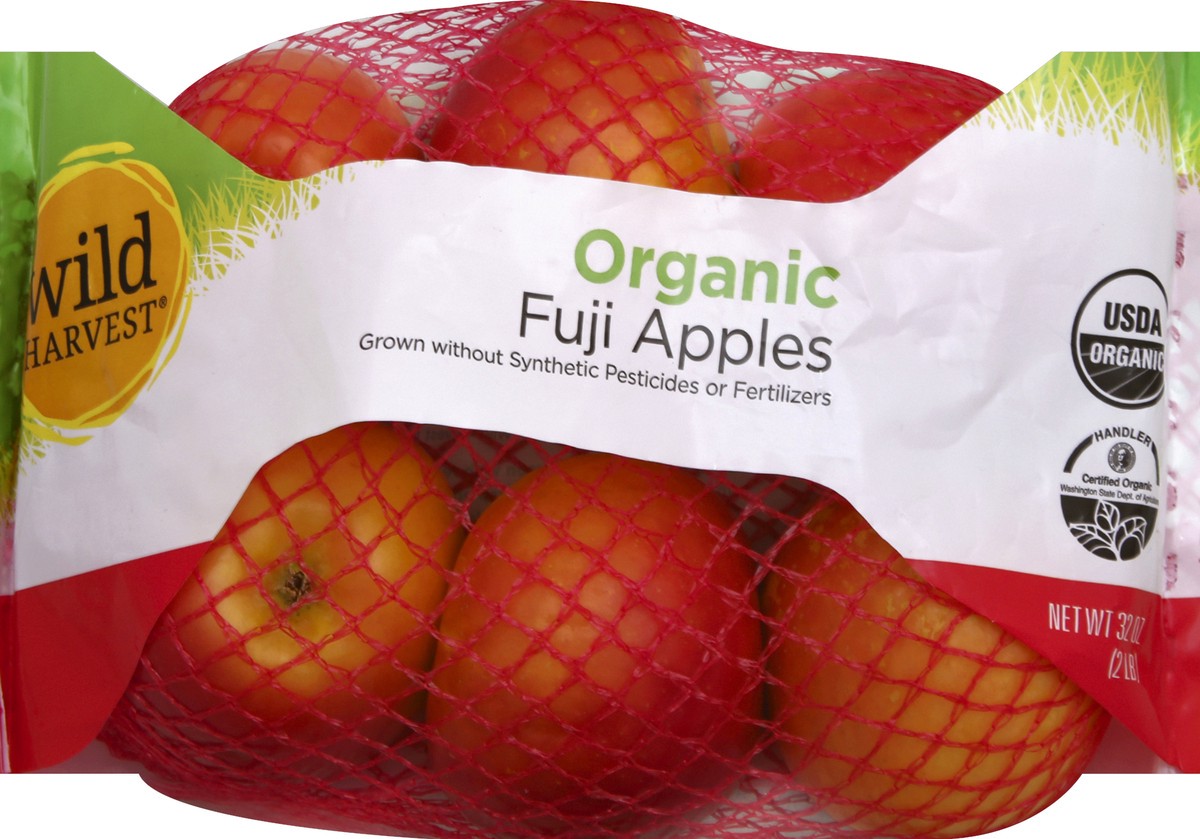 slide 5 of 7, Wild Harvest Organic Fuji Bag Apples, 2 lb