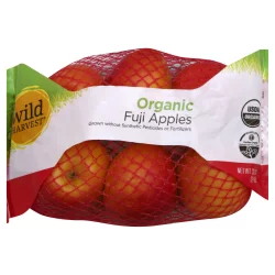 Wild Harvest Organic Fuji Bag Apples