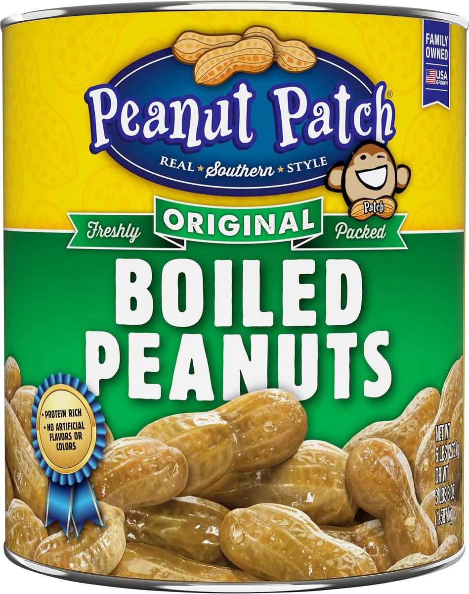 slide 3 of 4, Peanut Patch Original Boiled Peanuts, 6 lb