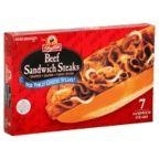 slide 1 of 1, ShopRite Sandwich Steak, 12.25 oz