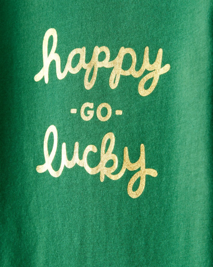 slide 2 of 2, Carter's Baby St.Patrick's Day Long-Sleeve Graphic Bodysuit - Green Green 3M, 1 ct