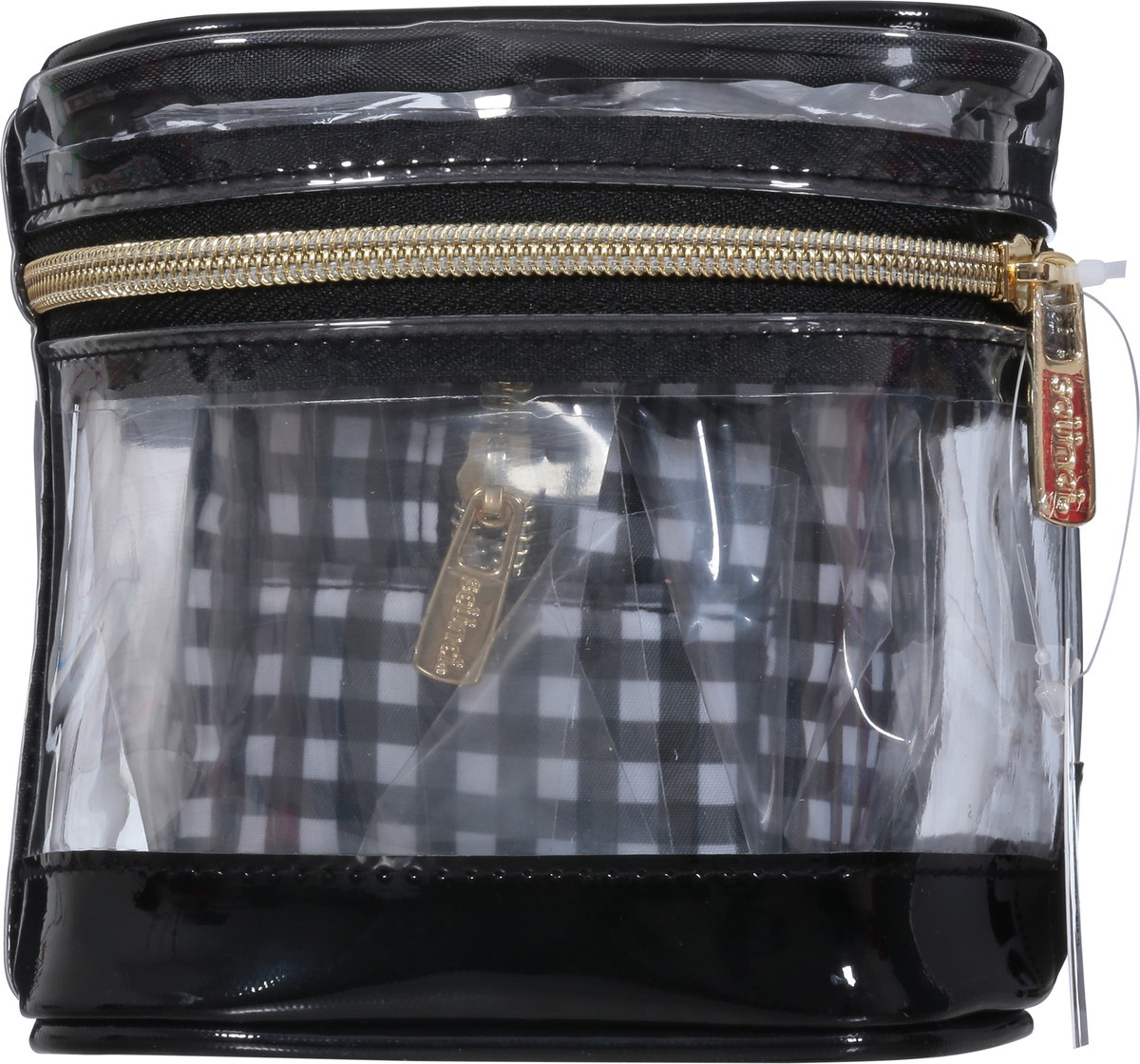 slide 4 of 9, Allegro Train Case All Checkered, 2 ct