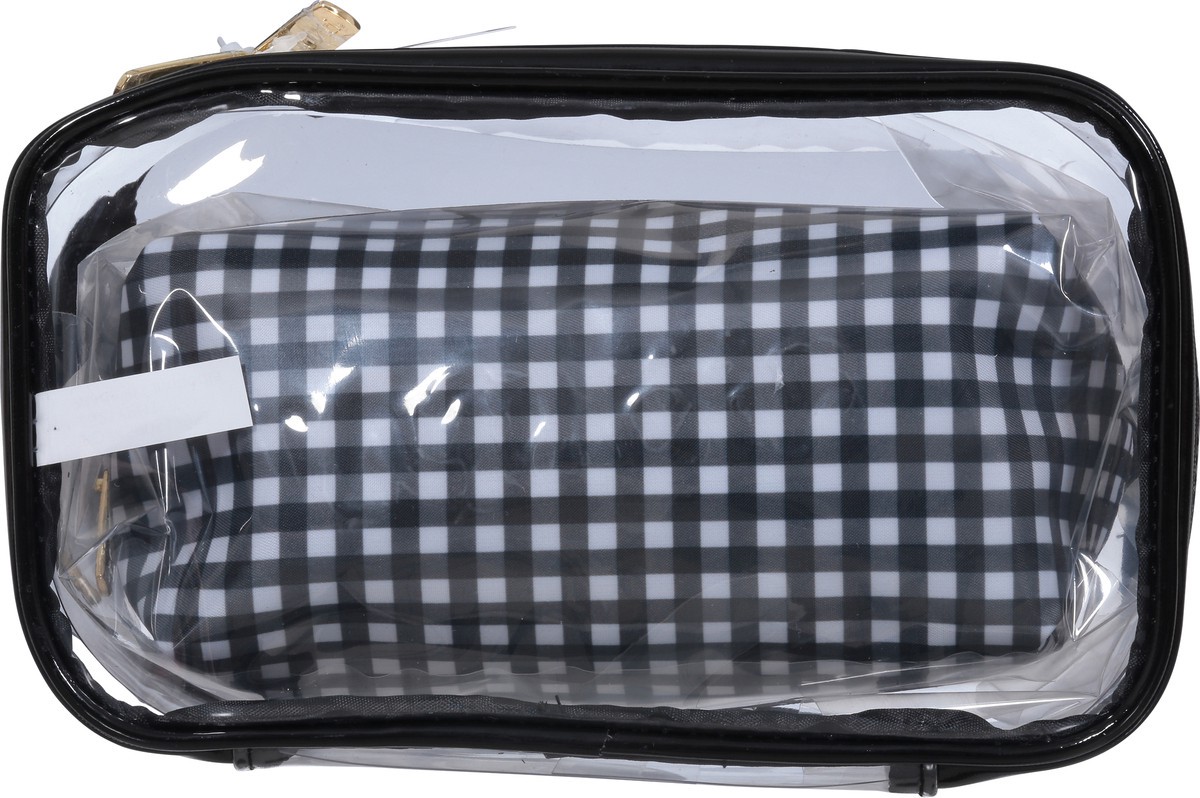 slide 5 of 9, Allegro Train Case All Checkered, 2 ct