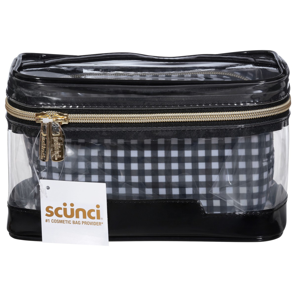 slide 8 of 9, Allegro Train Case All Checkered, 2 ct