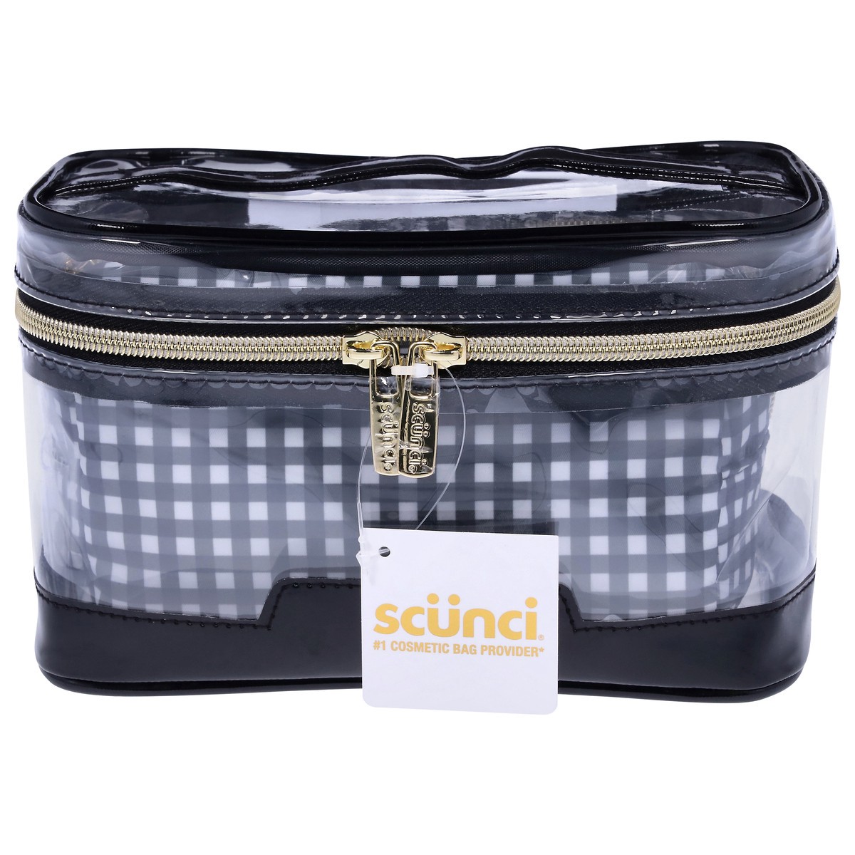 slide 1 of 9, Allegro Train Case All Checkered, 2 ct