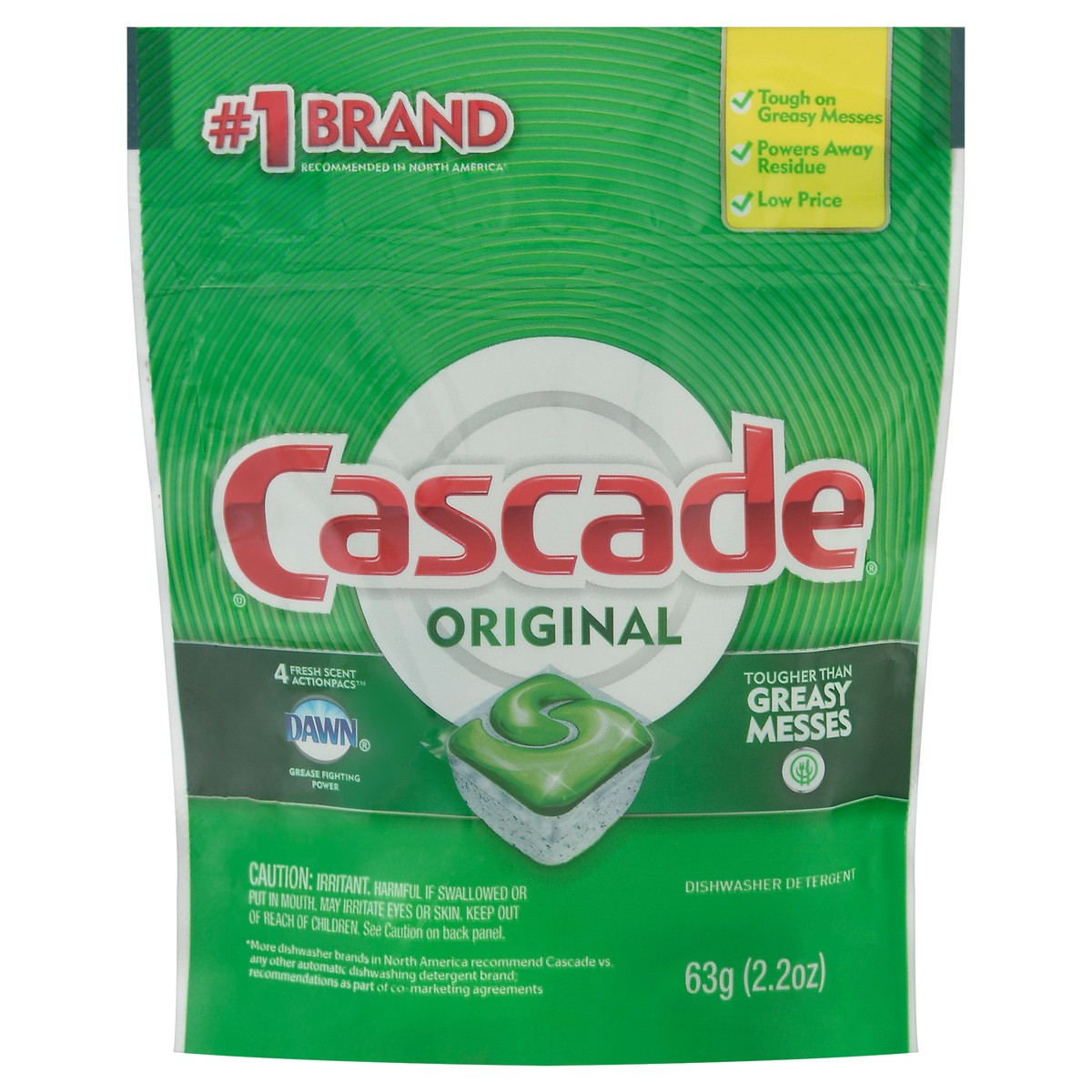slide 6 of 12, Cascade Fresh Scent Pods, 4 ct