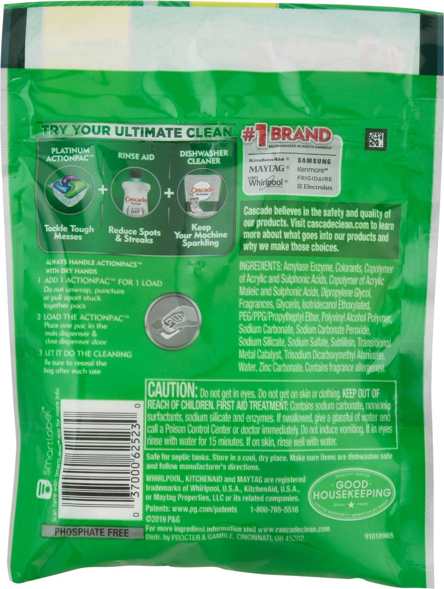 slide 5 of 12, Cascade Fresh Scent Pods, 4 ct