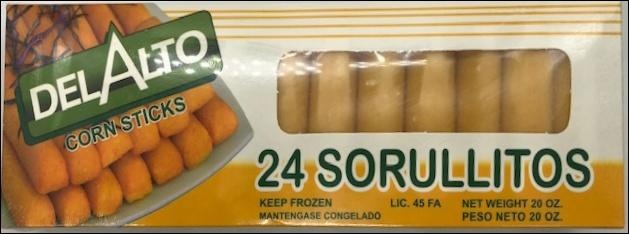 slide 1 of 1, Del Alto D/Alto Sorullos, 24 ct