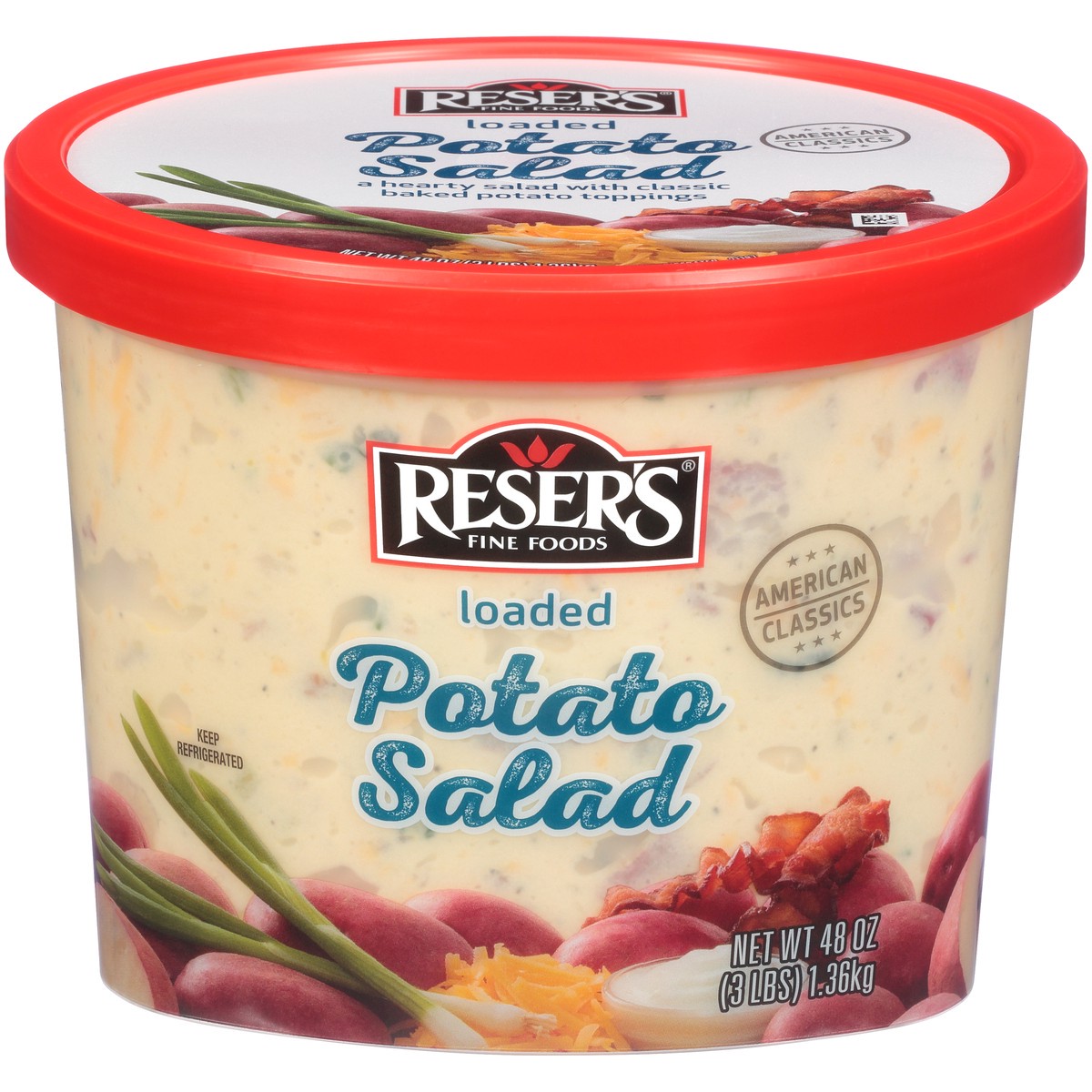 slide 1 of 7, Reser's Potato Salad, 48 oz