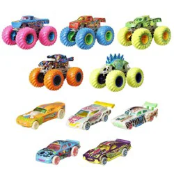 Hot Wheels Monster Trucks Glow in the Dark Collection