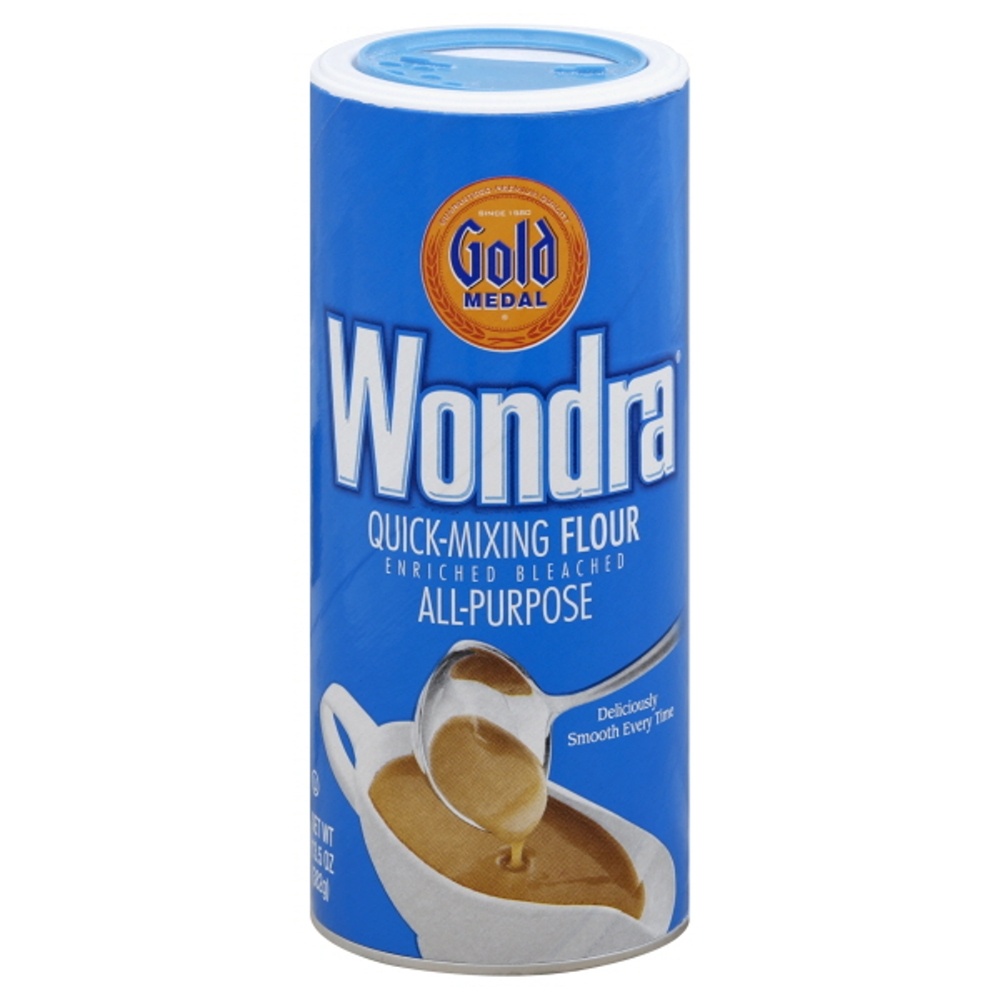 slide 1 of 1, Wondra Shake N Pour Flour, 13.5 oz