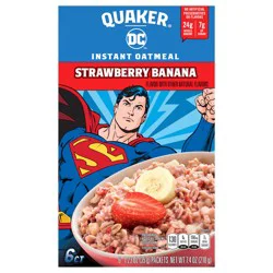 Quaker Oatmeal, Instant, Strawberry Banana