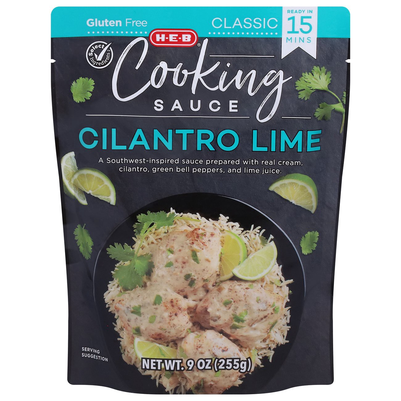 slide 1 of 1, H-B Cilantro Lime Sauce - 9 oz, 9 oz