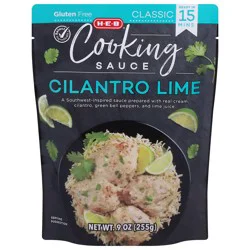 H-E-B Cooking Sauce - Cilantro Lime