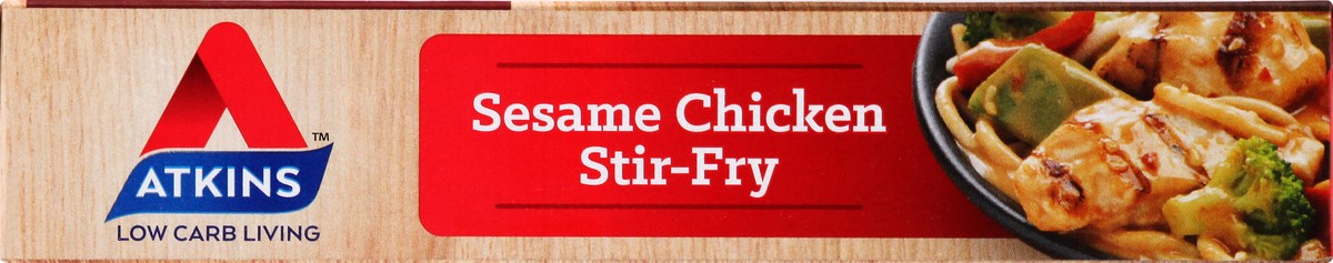 slide 12 of 13, Atkins Sesame Chicken, 9 oz