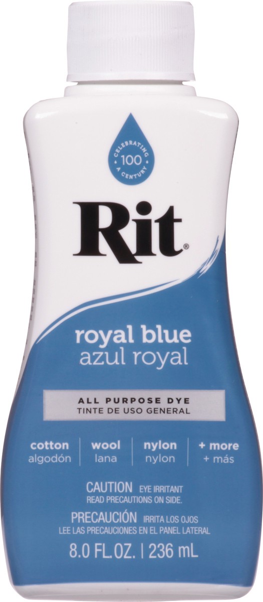 slide 2 of 9, Rit Royal Blue All Purpose Dye 8.0 fl oz, 8 fl oz