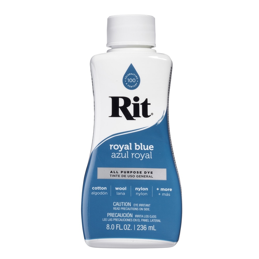 slide 1 of 9, Rit All-Purpose Dye - Royal Blue, 8 oz