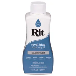 Rit Royal Blue All Purpose Dye 8.0 fl oz