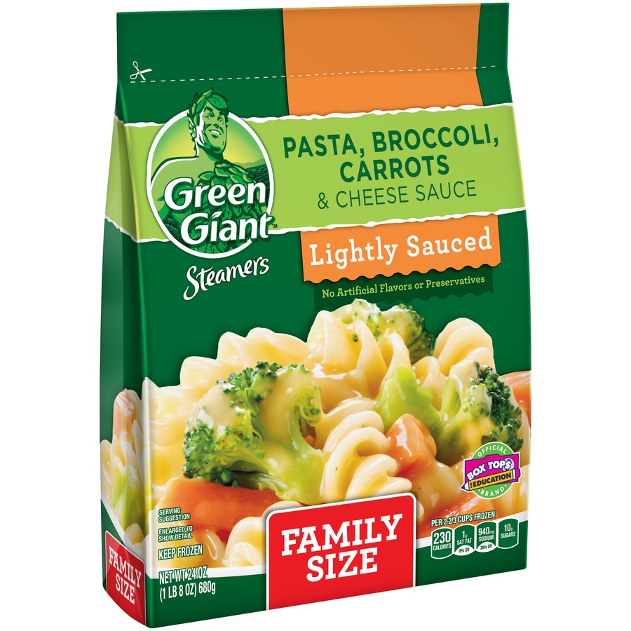 Green Giant Steamers Pasta, Broccoli, Carrots & Cheese Sauce 24 oz Shipt