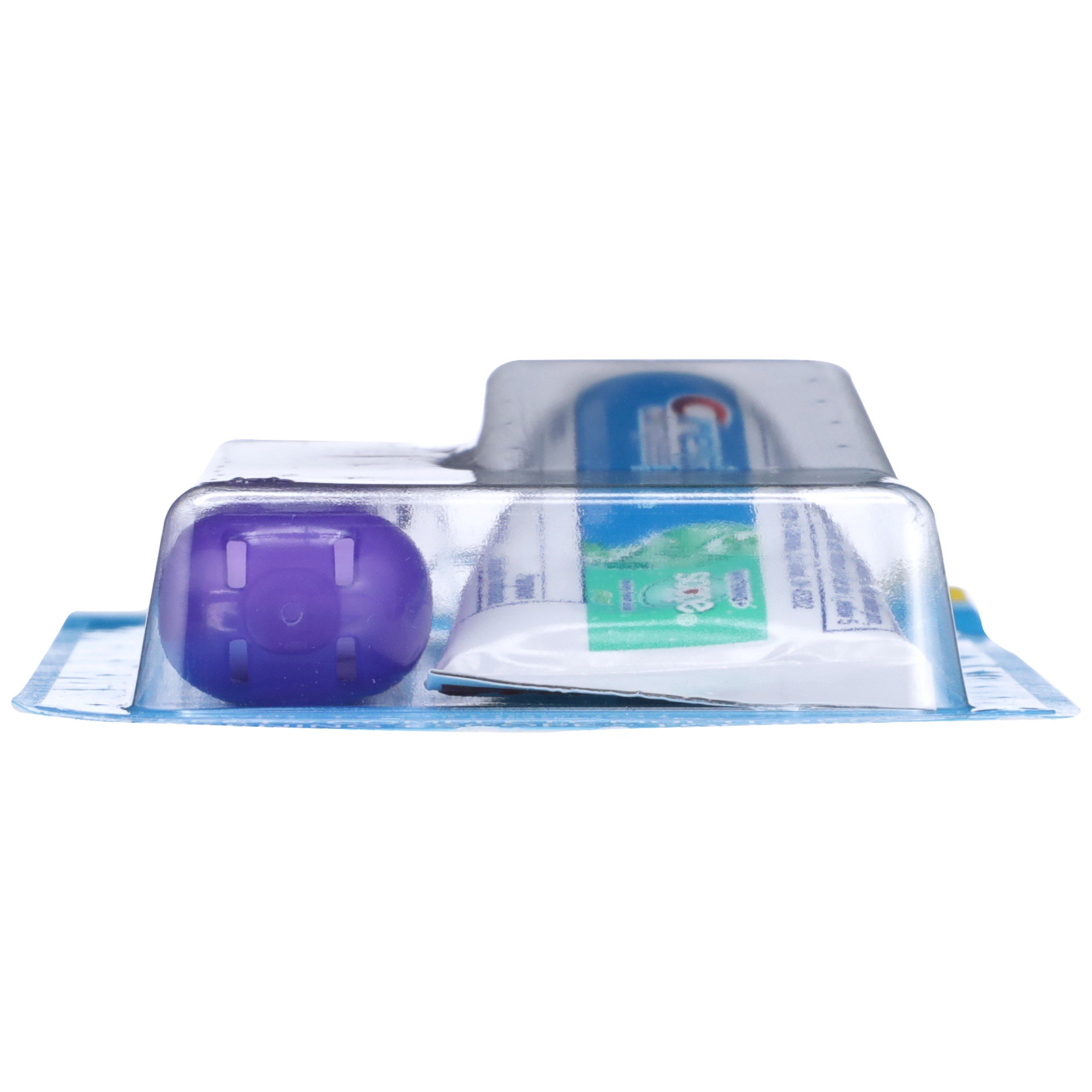 slide 5 of 6, TopCare Travel Toothbrush with Crest Complete Toothpaste, 2 ct