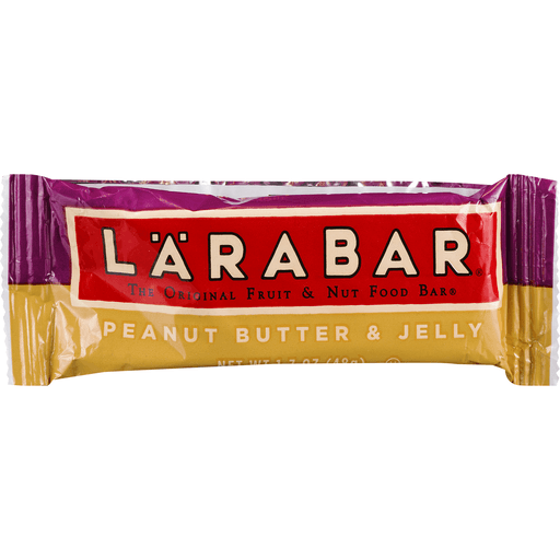 slide 4 of 9, LÄRABAR Gluten Free Peanut Butter & Jelly Fruit & Nut Bars, 1.7 oz