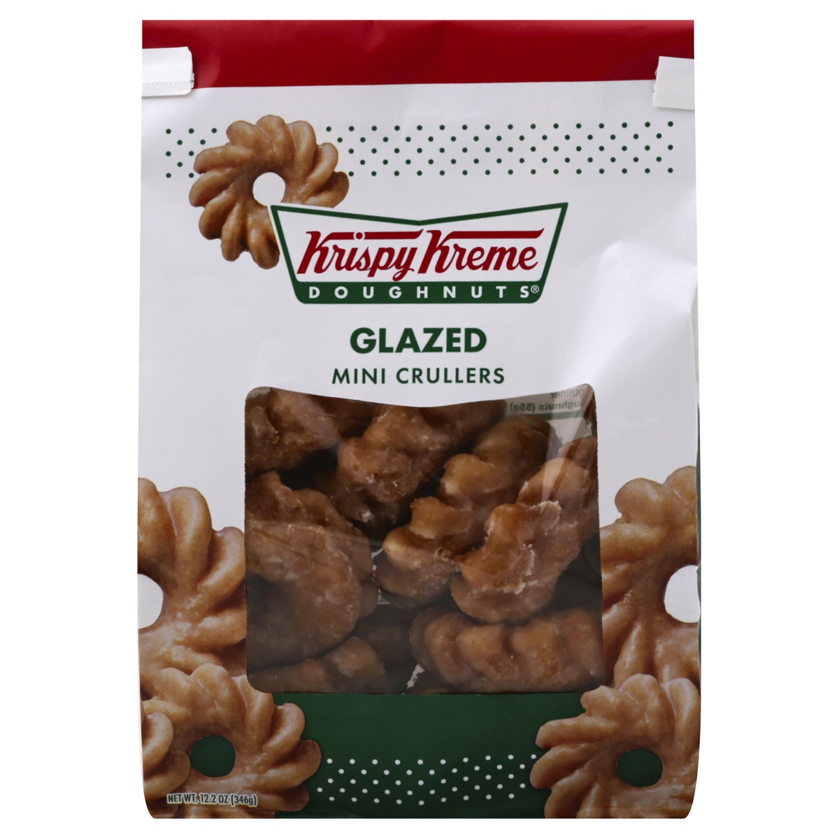 slide 1 of 1, Krispy Kreme Mini Crullers, 12 oz