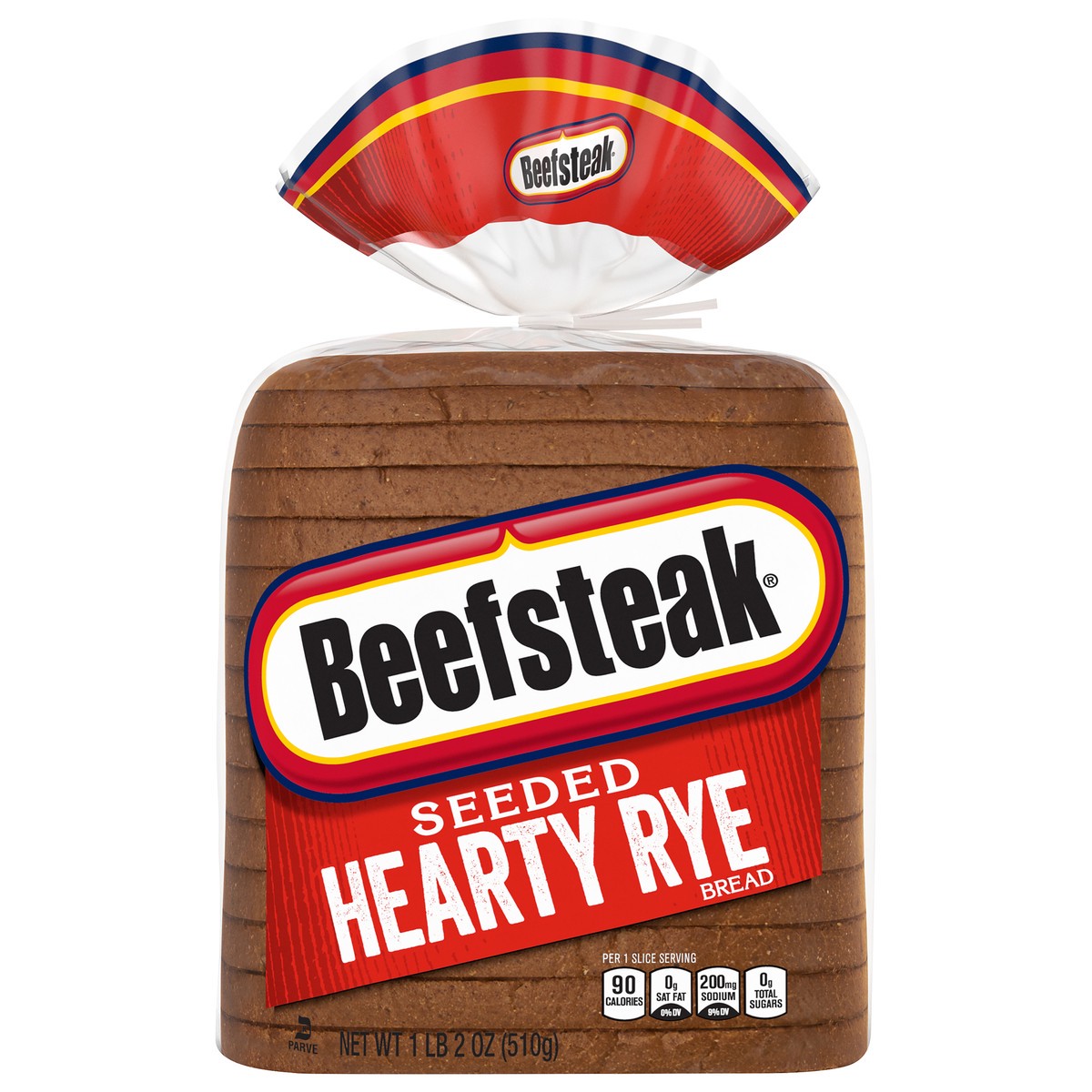 slide 1 of 5, Beefsteak Seeded Hearty Rye Bread - 18oz, 1 ct