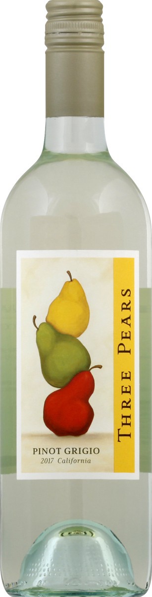 slide 2 of 9, Three Pears Pinot Grigio 750 ml, 750 ml