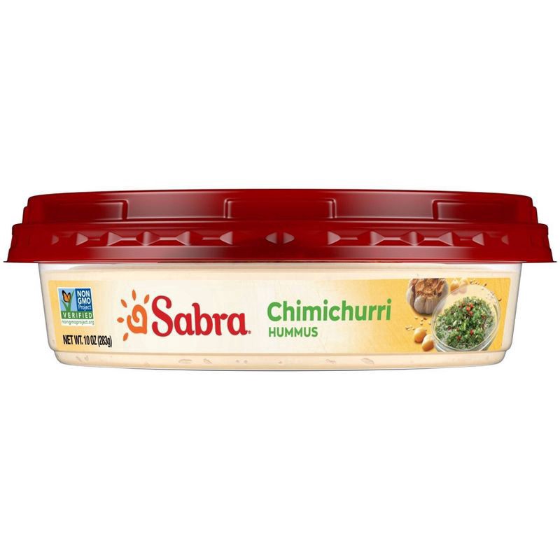 slide 4 of 4, Sabra Chimichurri Hummus - 10oz, 10 oz
