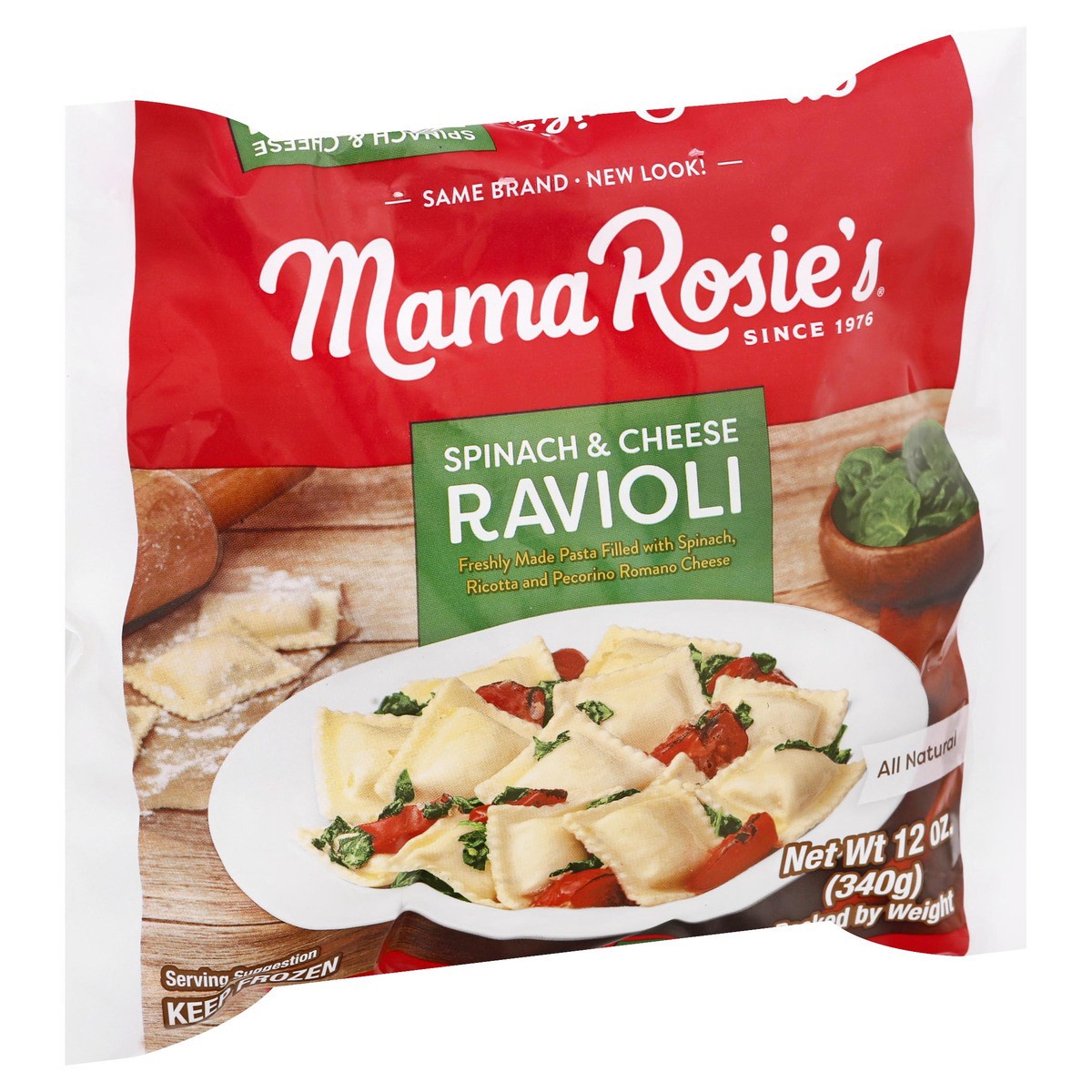 slide 9 of 13, Mama Rosie's Spinach & Cheese Ravioli 12 oz, 13 oz