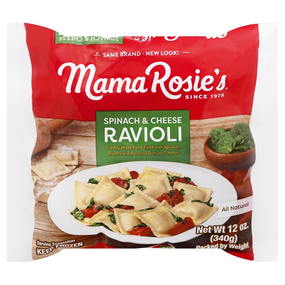 slide 10 of 13, Mama Rosie's Spinach & Cheese Ravioli 12 oz, 13 oz