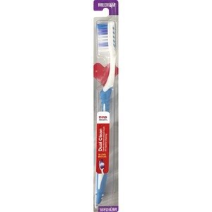 slide 1 of 1, CVS Health Dual Clean Toothbrush, 1 ct