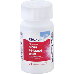 slide 1 of 1, Equaline Slow Rel Iron, 30 ct