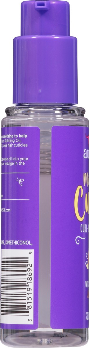 slide 7 of 9, Aussie Miracle Curls Curl-Defining Oil with Coconut and Jojoba Oil 3.2 fl oz, 3.2 fl oz
