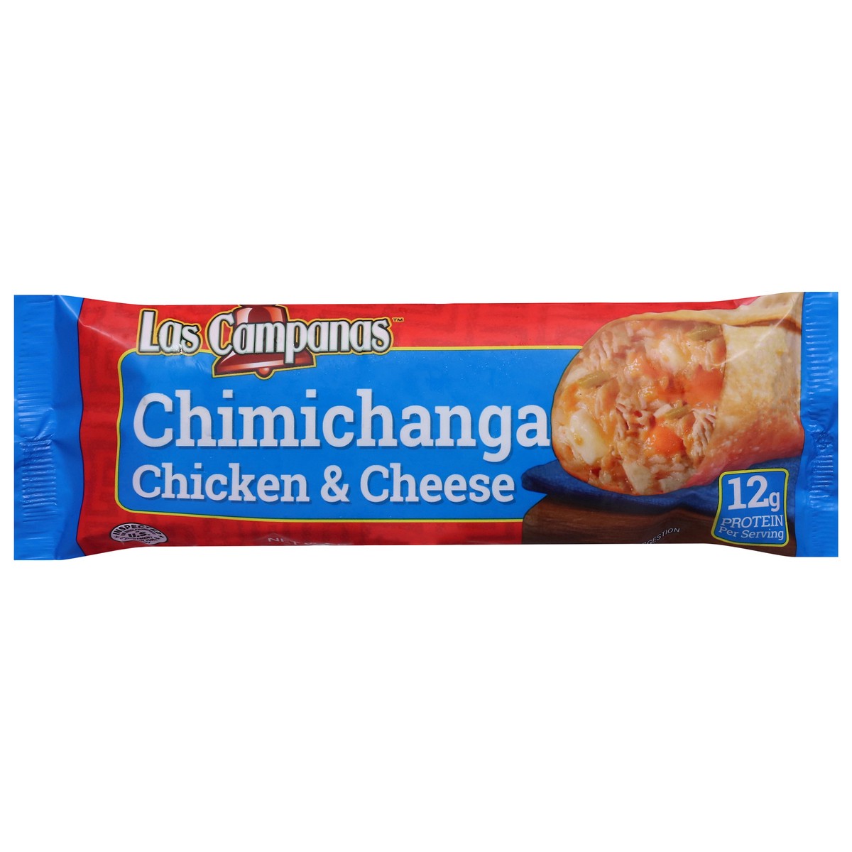 slide 1 of 5, Las Campanas Chicken & Cheese Chimichanga 5 oz, 5 oz