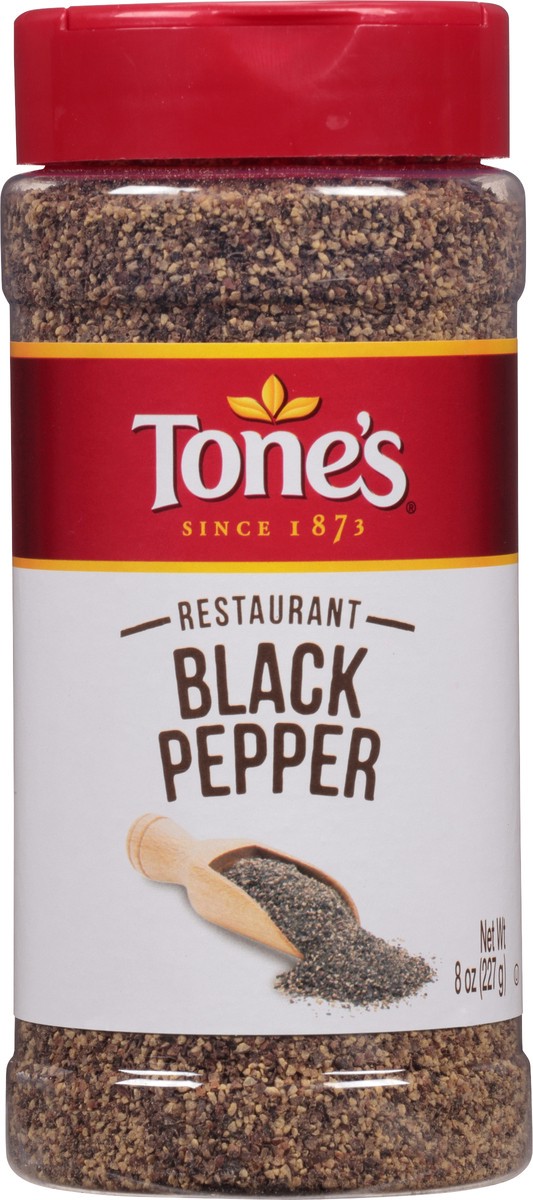 slide 6 of 8, Tone's Black Pepper, 8 oz