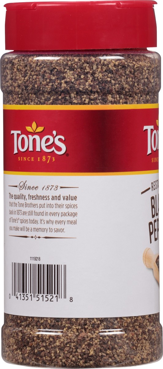 slide 4 of 8, Tone's Black Pepper, 8 oz