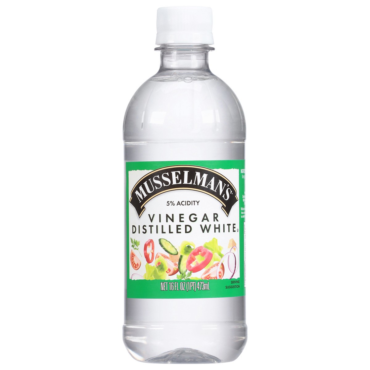 slide 1 of 9, Musselman's Distilled White Vinegar 16 fl. oz., 16 fl oz