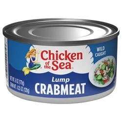 Chicken of the Sea Wild Caught Lump Crab Meat 6 oz