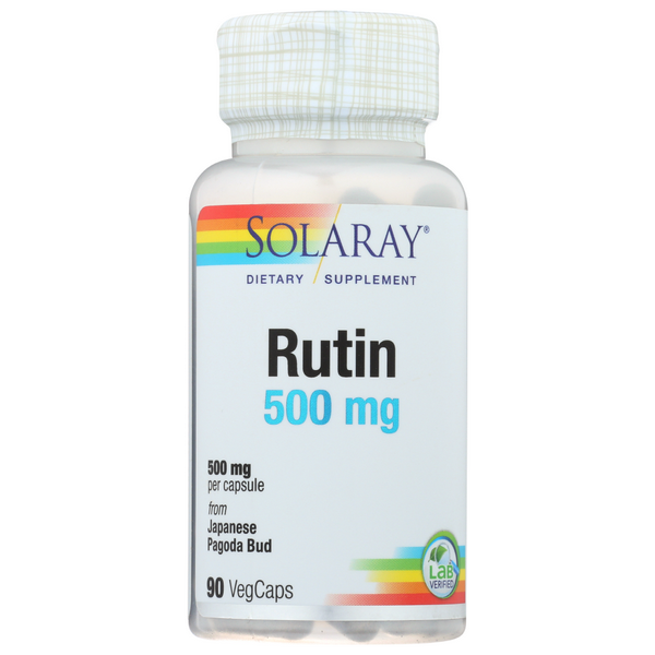 slide 1 of 1, Solaray Rutin, 90 ct