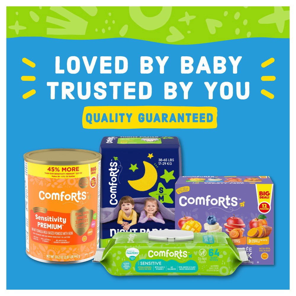 slide 2 of 5, Comforts Boy Training Pants, 2t-3t