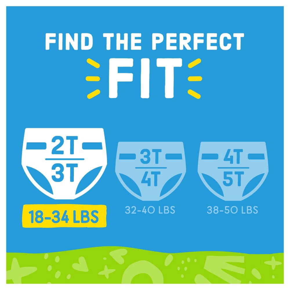 slide 3 of 5, Comforts Boy Training Pants, 2t-3t