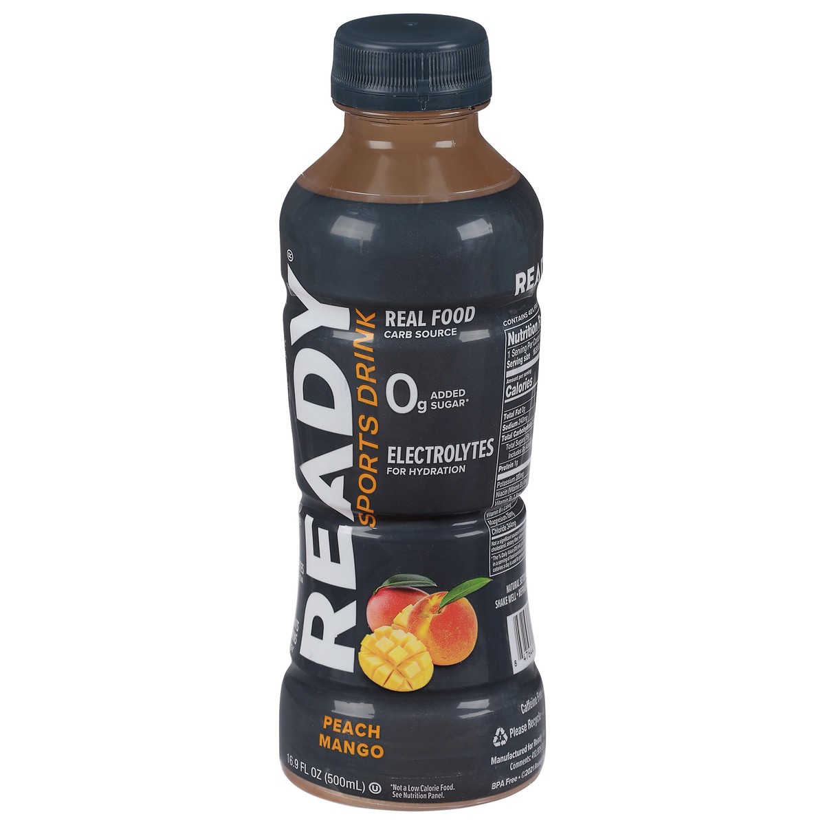 slide 2 of 9, Ready Sports Drink, Peach Mango - 16.9 fl oz, 16.9 fl oz