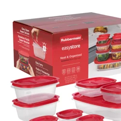 Rubbermaid EasyStore Large Rect 18pc Set