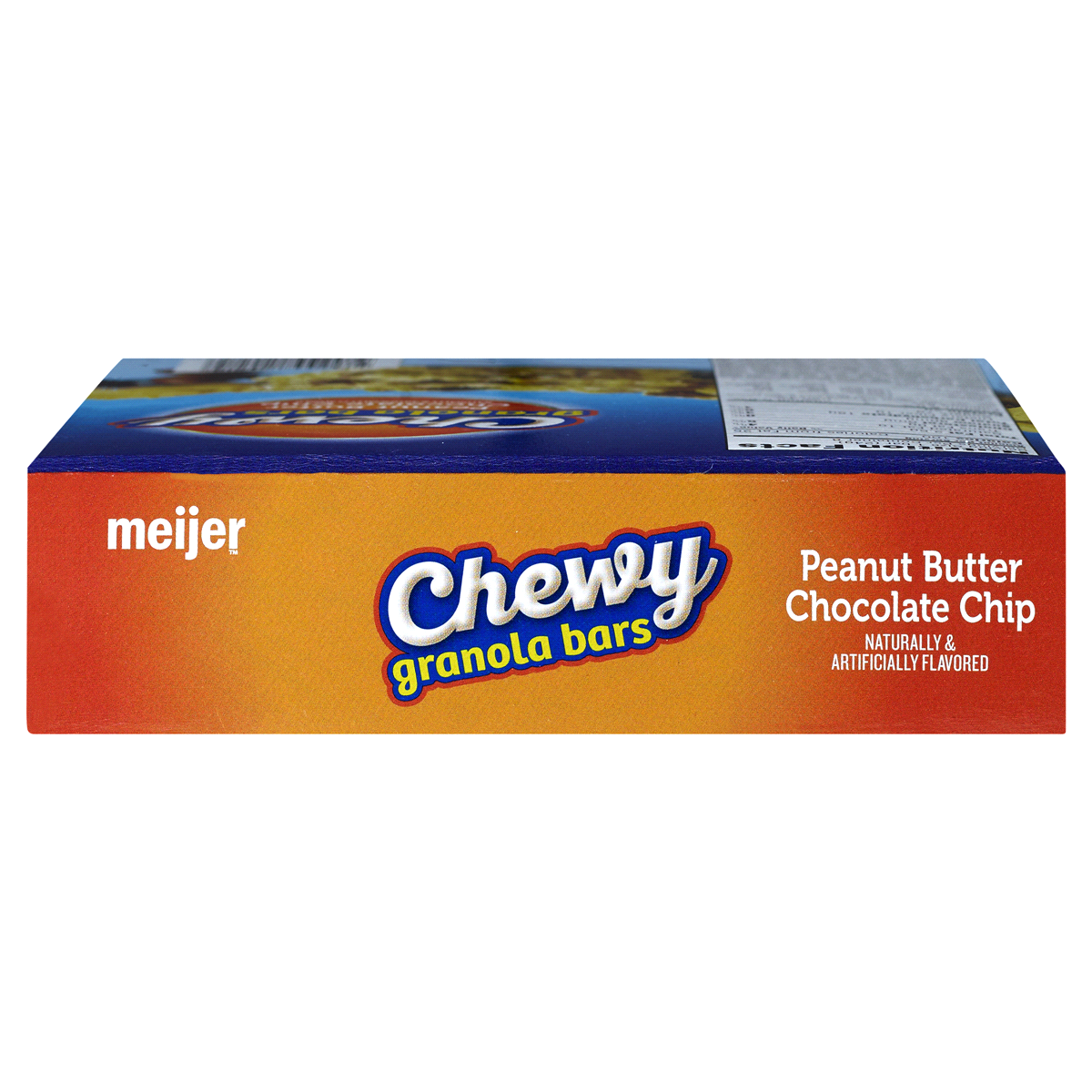 slide 4 of 5, Meijer Chewy Peanut Butter & Chocolate Chip Granola Bars, 8 ct