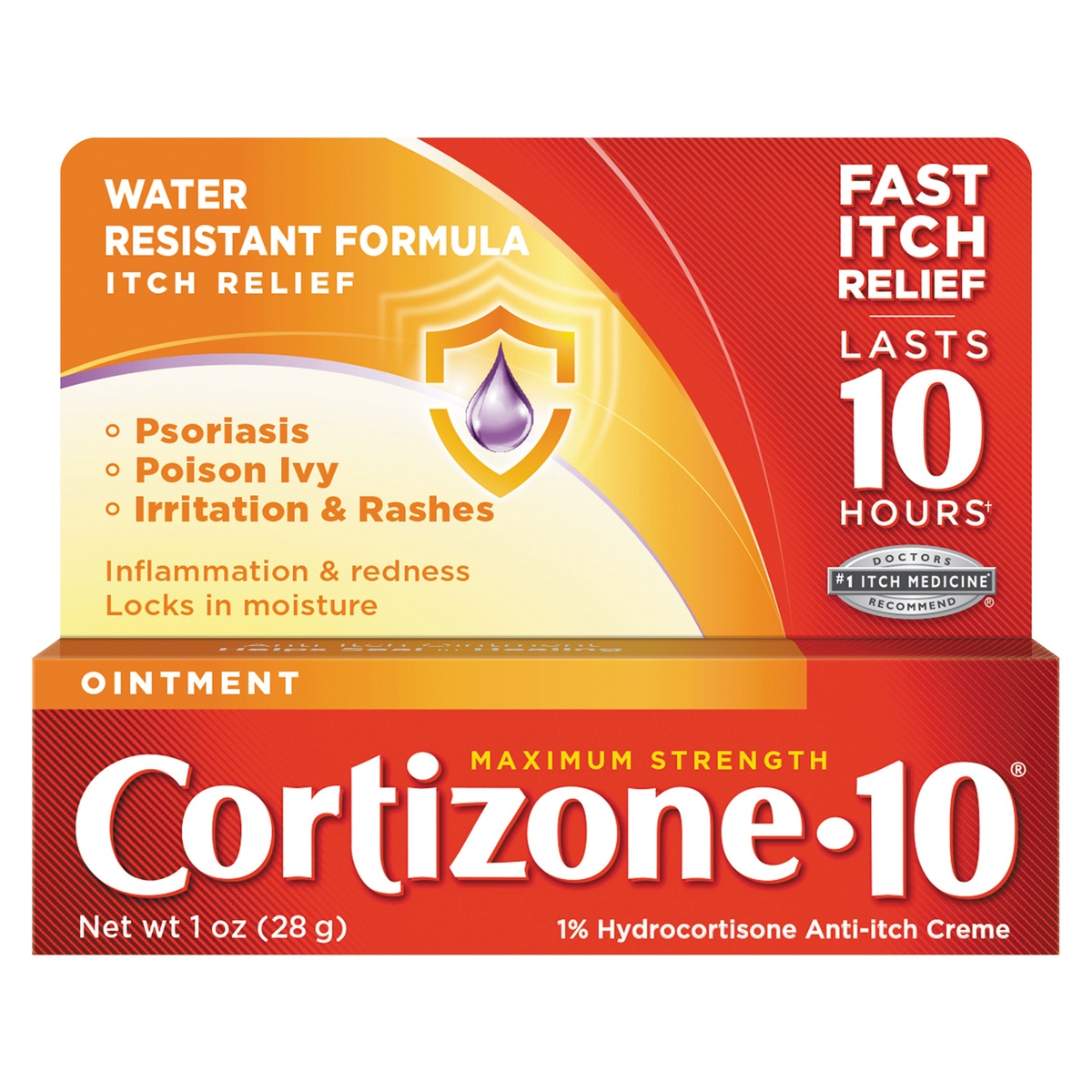 slide 1 of 1, Cortizone-10 Cortizone 10 Maximum Strength Anti Itch Ointment (1 Oz), 1 oz