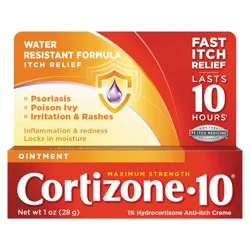 Cortizone-10 Cortizone 10 Maximum Strength Anti Itch Ointment (1 Oz)